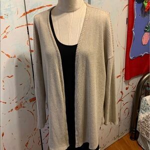 Liberty Love Large tan cardigan